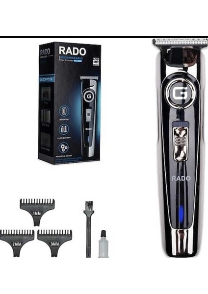 Şarjlı Saç Sakal Tıraş Makinesi, 1-3 Saat Kullanım, Garanti, Siyah Tasarım fırsatları