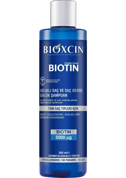 Biotin Saç ve Saç Derisi Şampuanı 300 ml