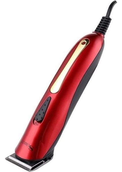 Kırmızı Kablolu Elektrikli Saç Tıraş Makinesi GW-9773 fiyatları