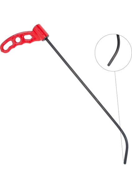 43 cm 8mm Sustalı Yassı Açık Uçlu Kılıç Çubuk - S14-02