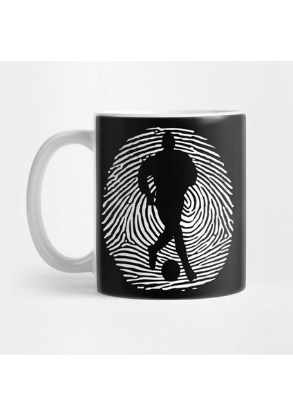 Futbol Parmak Izi Kupa Bardak