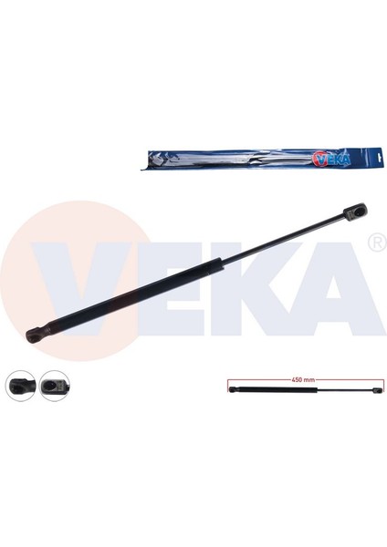 VEKA-57-44012 - Motor Kaput Amortısoru Volkswagen Golf V (1k1) 2003-2009
