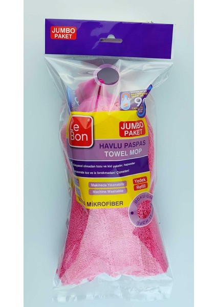Havlu Paspas/towel Mop 1&apos;li Jumbo Paket Ultra Mikrofiber