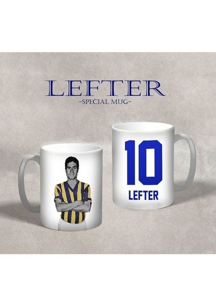 Lefter Küçükandonyadis - Futbol Özel Tasarım Kupa Bardak