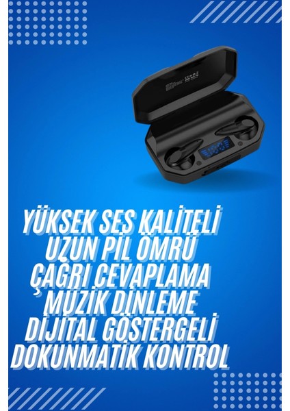Rgb Işıklı Çift Mikrofonlu Siyah Profesyonel Oyuncu Kulaklığı Kablosuz Kulakiçi fiyatları
