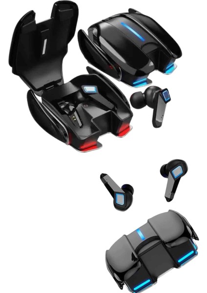 Oyuncu Kulaklığı Bluetooth Kulaklık Kablosuz Rgb Işıklı Gamer Kulaklık Gürültü Önleyici indirimleri
