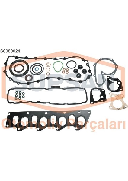 S0080024 - Motor Takım Conta Renault Kangoo / Megane / Laguna / Trafic / Master 1.9 Dci 7 mm (Eng. F9Q) Keçeli Skc Siz