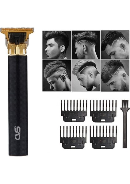 Siyah Tıraş Makinesi, Ense ve Sakal Çizim