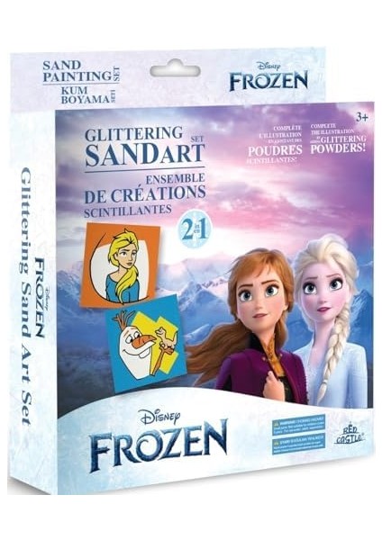 Castle Eğitici ve Eğlenceli Frozen Kum Boyama Seti- Mbk-10