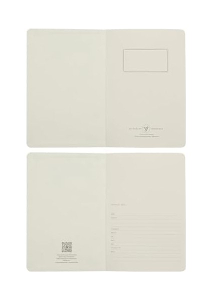 Sert Kapaklı Lastikli Tarihsiz Kalın Yapraklı Noktalı Defter 14X20 cm