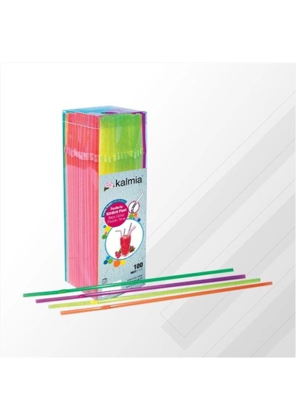 Körüklü Fosforlu Pipet (100'Lü x 48 Paket)