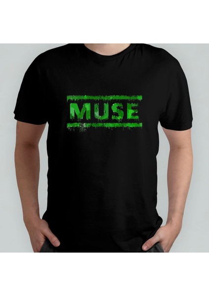 Muse %100 Pamuklu Bisiklet Yaka T-Shirt Model 2