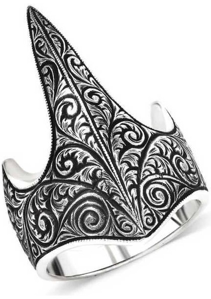 Gümüş Elişi Okçu Zihgir Yüzüğü