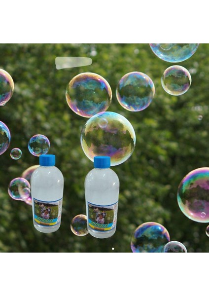 Ikili Köpük Baloncuk Likiti (Baloncuk Solüsyonu) Seti 500 ml x 2 indirimleri