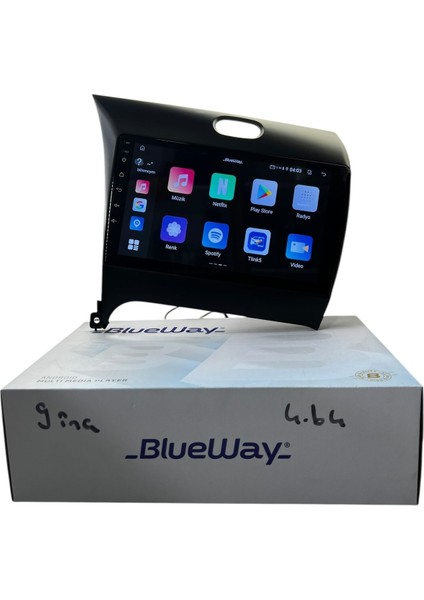 Kia Cerato 2016-2019 Blueway 4-64 Profesyonel Oem Multimedia fiyatları