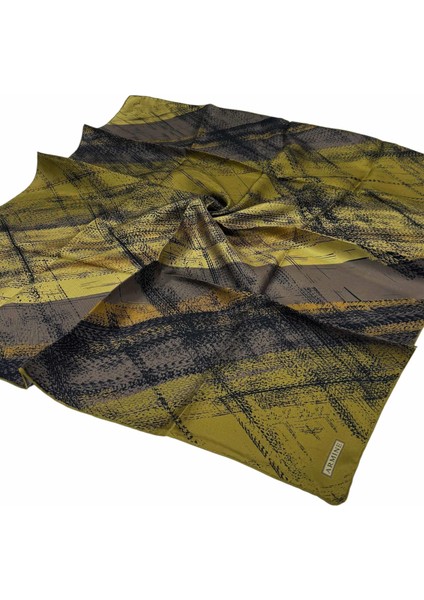 Armine Ipek Eşarp 2025 Kış - 9236-54 Açık Yeşil Twill