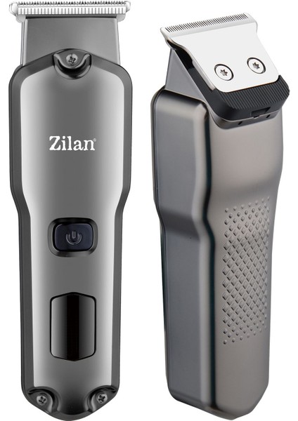 Pro Saç Tıraş Makinesi, Su Geçirmez, Hızlı Şarj, Kablosuz, Gümüş