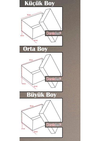 Beyaza Beyaz Kurdeleli 3'lü Çeyiz Kutusu fırsatları