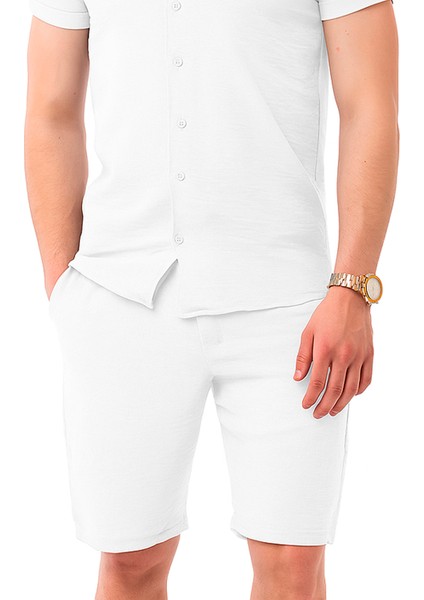 Erkek Mekanik Keten Şort fiyatları