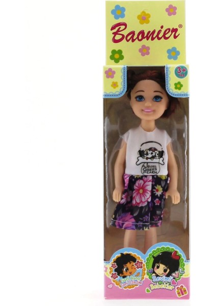 Baonier Çiçek Etekli 14 cm Sarışın Tekli Kız Bebek fiyatları