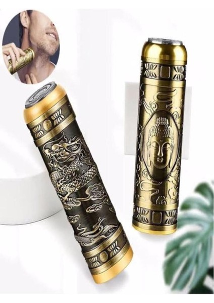 Mini Taşınabilir Şarjlı Sakal, Kaş, Bıyık Düzeltme ve Tıraş Makinesi