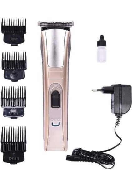 Gri Profesyonel Şarjlı Saç ve Sakal Tıraş Makinesi fırsatları