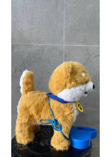 Şarjlı Müzikli Yürüyen Havlayan Yalayan Kuyruk Başını Sallayan Ses Kaydını Tekrarlayan Peluş Köpek