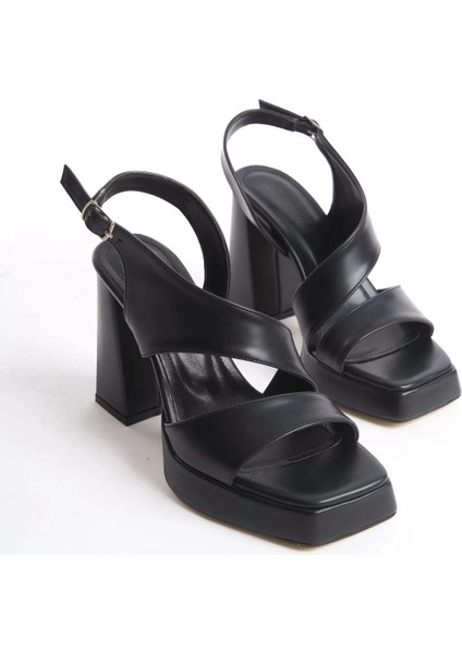 Cica Siyah Cilt Topuklu Ayakkabı fiyatları