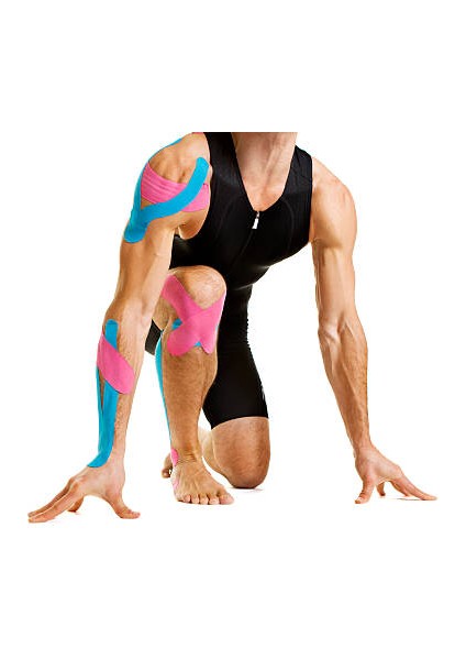 Kinezyo Sporcu Bandı 2’li Set | 5m x 5cm | Siyah| Esnek Destek Bandı | 2 Kutu Gönderilir