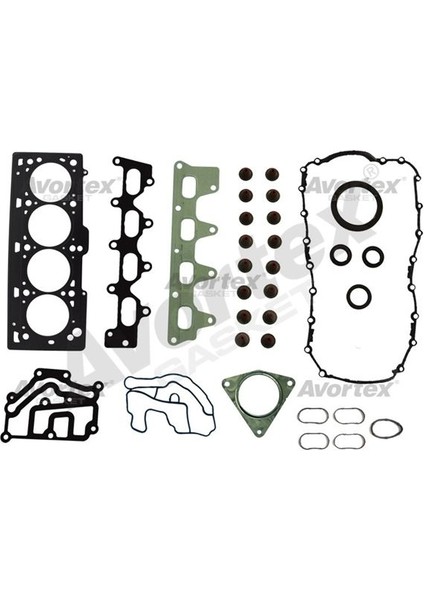 Rıcambıgmt 420 - Motor Takım Contası Viton Keçeli Subap Lastikli Skc Li Megane Clio Scenic Laguna 1.4 1.6 16V K4J K4M