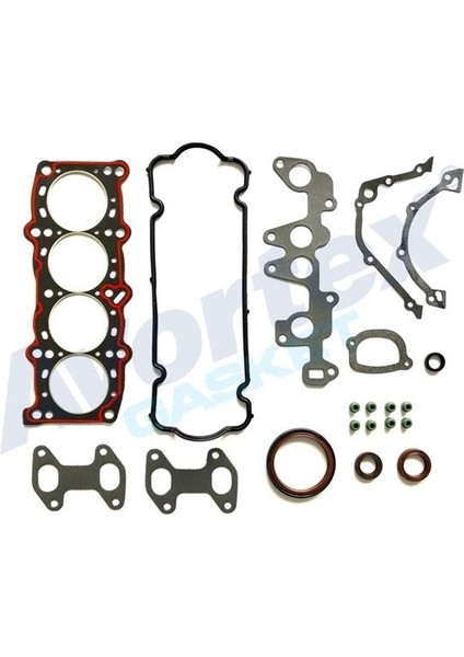 Rıcambıgmt 310 - Motor Takım Contası Viton Keçeli-Subap Lastikli-Skc Li Uno 60 Panda 8V