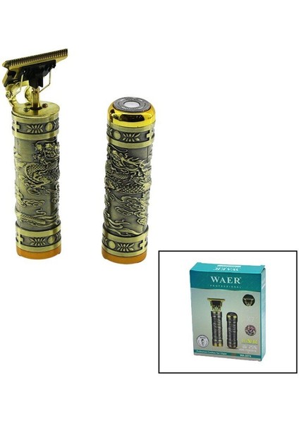 2'li Set Elektrikli Tıraş Makinesi, Metal Gövde, Bıçak Usb, Şarjlı