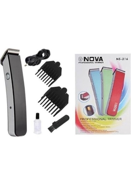 Mavi Fonksiyonlu Şarjlı ve Pilli Vücut, Saç, Sakal Tıraş Makinesi