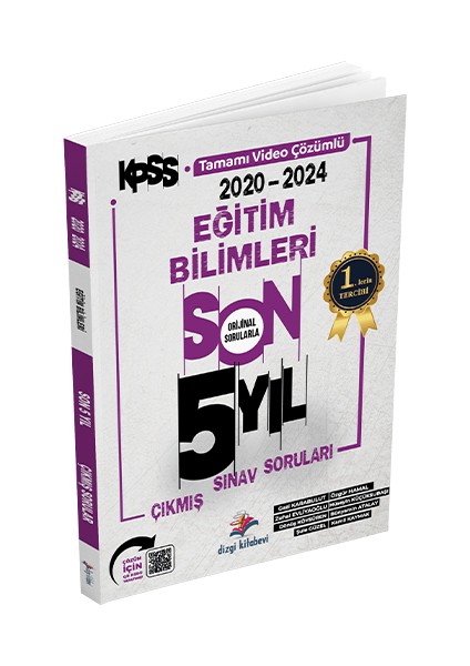 Yayınları 2025 Kpss Eğitim Bilimleri Son 5 Yıl Video Çözümlü Çıkmış Sorular
