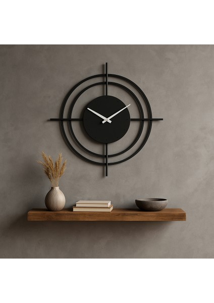 Rustik Duvar Saati, Büyük Boy Çiftlik Evi Duvar Saati, Modern Minimalist Yuvarlak Duvar Saati modelleri