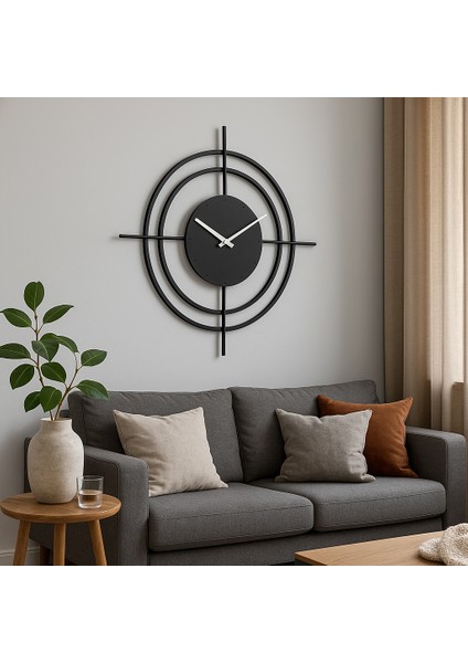 Rustik Duvar Saati, Büyük Boy Çiftlik Evi Duvar Saati, Modern Minimalist Yuvarlak Duvar Saati indirimleri