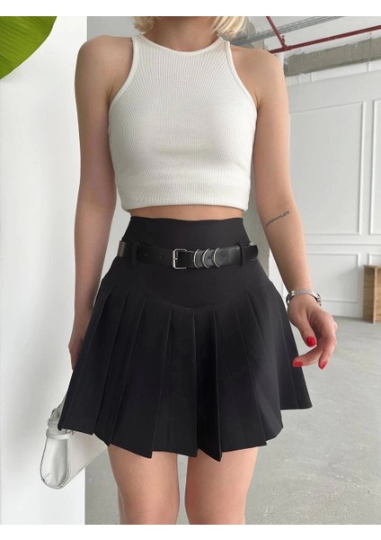 Kemerli Pikseli Şort Etek fiyatları