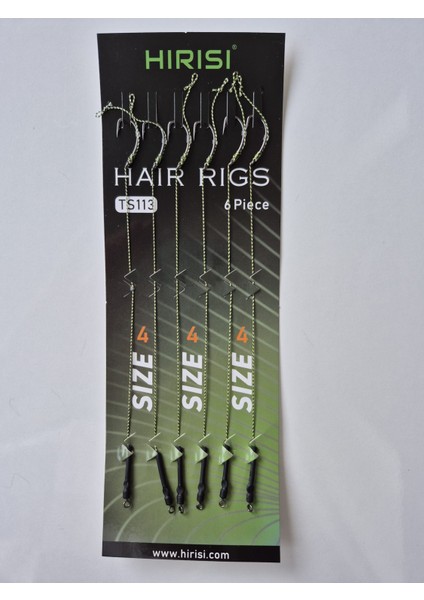 6'lı Rig Takımı( Kanca 4numara)