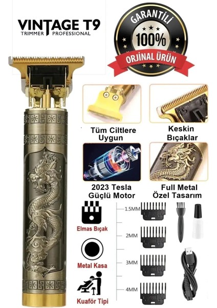 Kablolu ve Kablosuz Şarjlı Tıraş Makinesi, Sakal, Bıyık, Ense Profesyonel Kullanım fiyatları