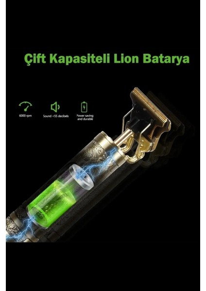 Kablolu ve Kablosuz Şarjlı Tıraş Makinesi, Sakal, Bıyık, Ense Profesyonel Kullanım indirimleri