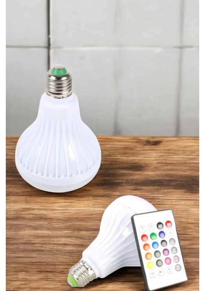 Bluetooth Hoparlör Rgb LED Teknolojisi ile Müzik ve Aydınlatma indirimleri