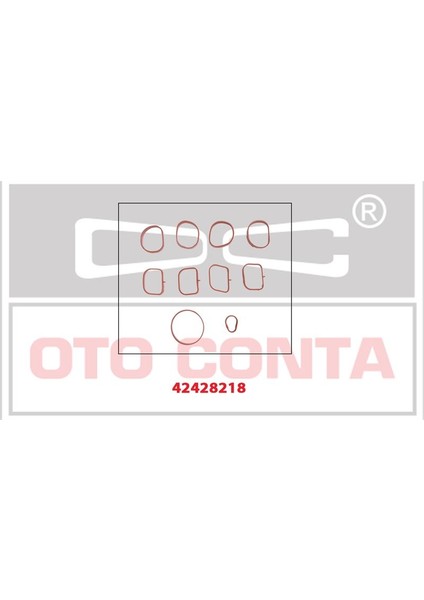 CONTA42428218 - Emme Manifolt Takım Contası Egea Doblo 1.4 16 V