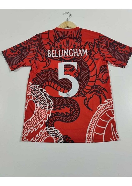 R.e.a.l M.a.d.r.i.d 2023/24 Yeni Sezon Jude Bellingham Özel Konsept Forması (Red)