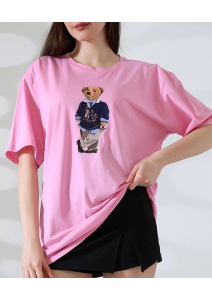 Ayıcıklı Oversize Tişört fiyatları