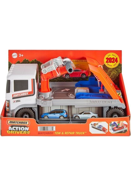 HRY43 Matchbox Aksiyon Sürücüleri - Çekici ve Tamir Kamyonu