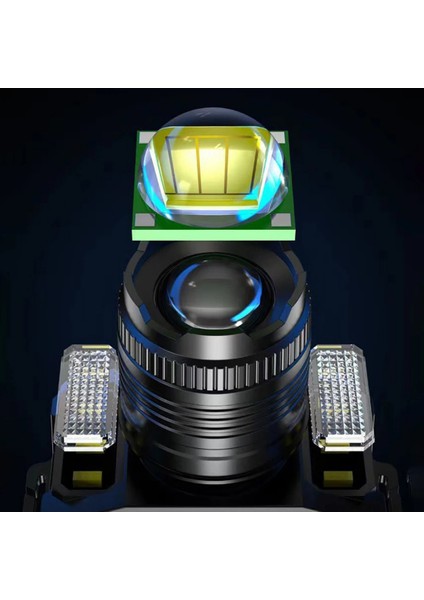 Zoom Sensörlü LED Kafa Feneri | Usb-C Şarjlı, Yakınlaştırmalı, Dijital Göstergeli, Su Geçirmez indirimleri