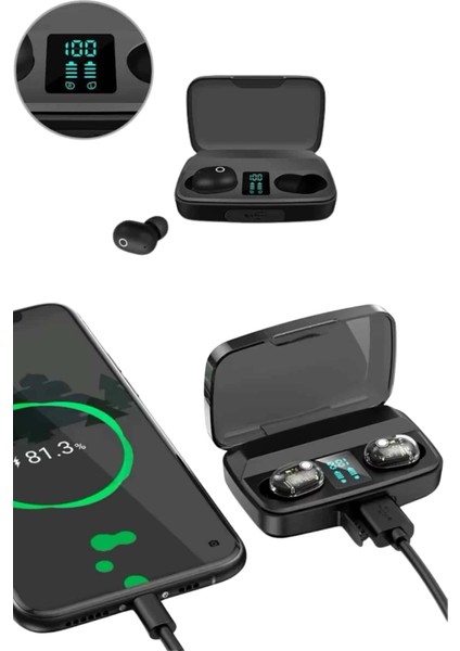Yeni Nesil Tws Kablosuz Kulaklık Güçlü Batarya Yüksek Kalite Bluetooth 5.0 Anc Özelliği fırsatları