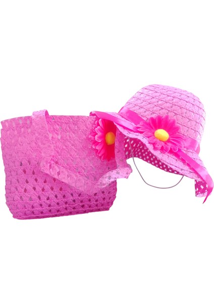 Çocuk Şapka Çanta Seti