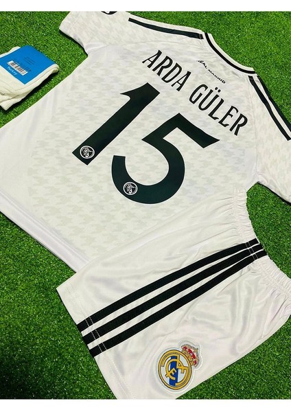 R.e.a.l M.a.d.r.i.d 2024/25 Sezon Arda-Güler Iç Saha Çocuk Forması 4'lü Set modelleri
