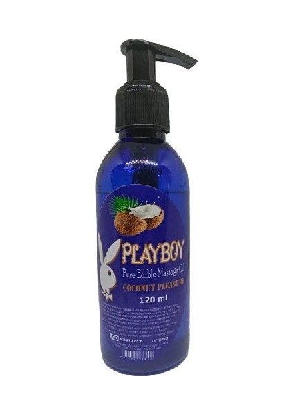 Mucizevi Hindistan Cevizli Aromalı 120ML Masaj Yağı Gxmz -Masaj Yağı Pure Edible Aromalı Vanilyalı / Pure Edible Massage Oil Coconut Flavored Massage Oil 120ML